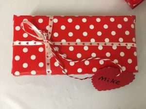 Valentine's day Gift Wrap with Name