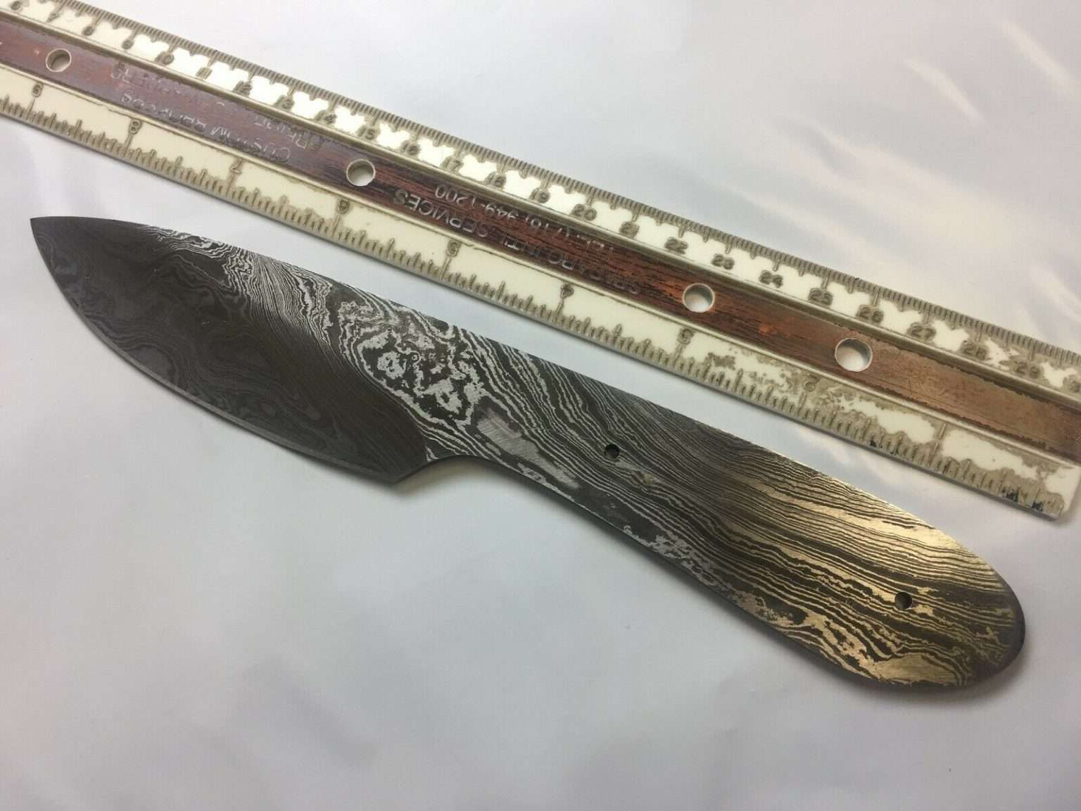 2 Pieces Damascus Steel Blank Blade Set 8 5 And 8 Long Hand Forged   B0725444 1659 5513 91c0 E5085b529ece 1536x1152 