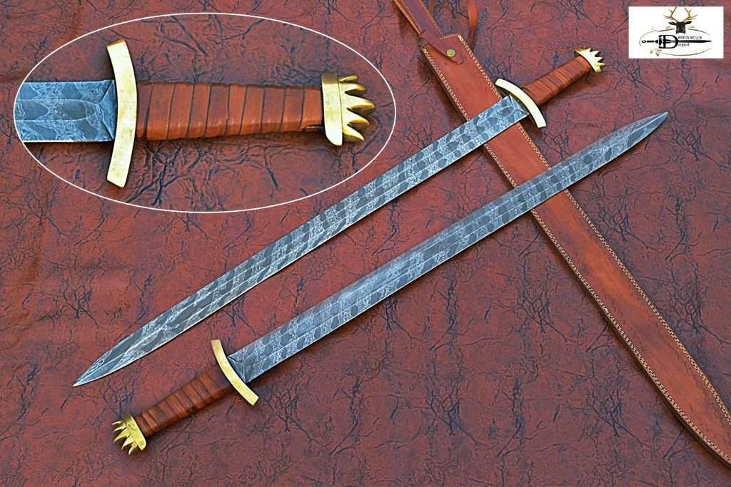 Custom order 4 pieces swords next day Air shipping for John Haris